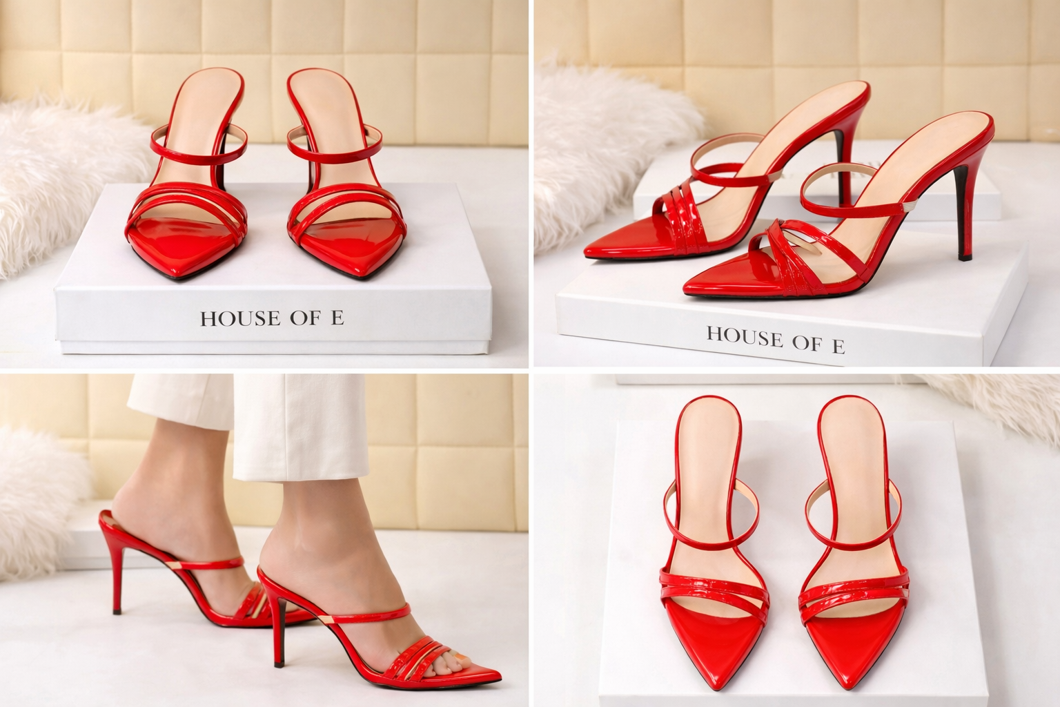High heel sandals