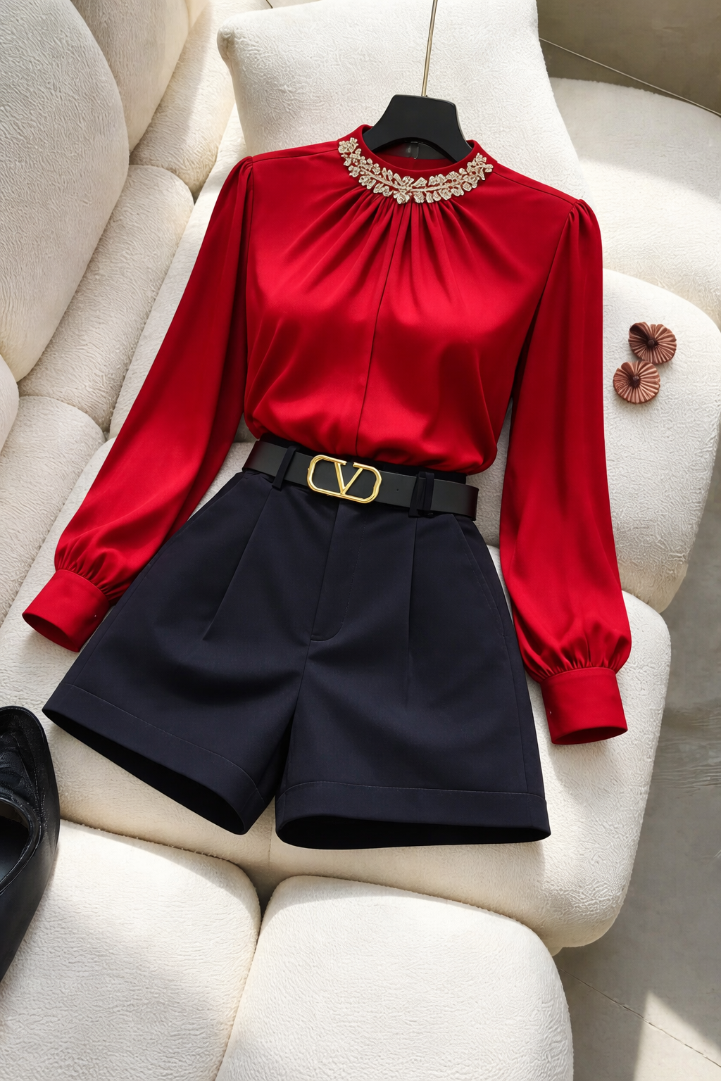 Satin blouse