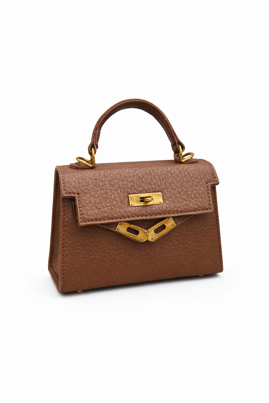 A mini Kelli leather handbag