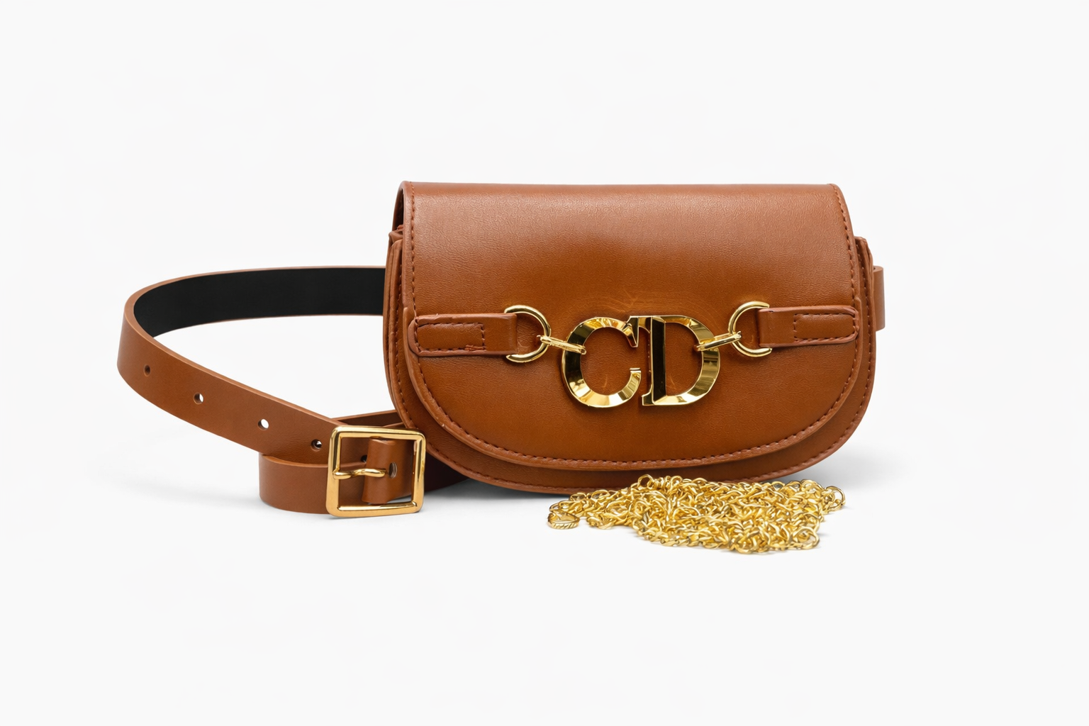 A sleek mini belt bag