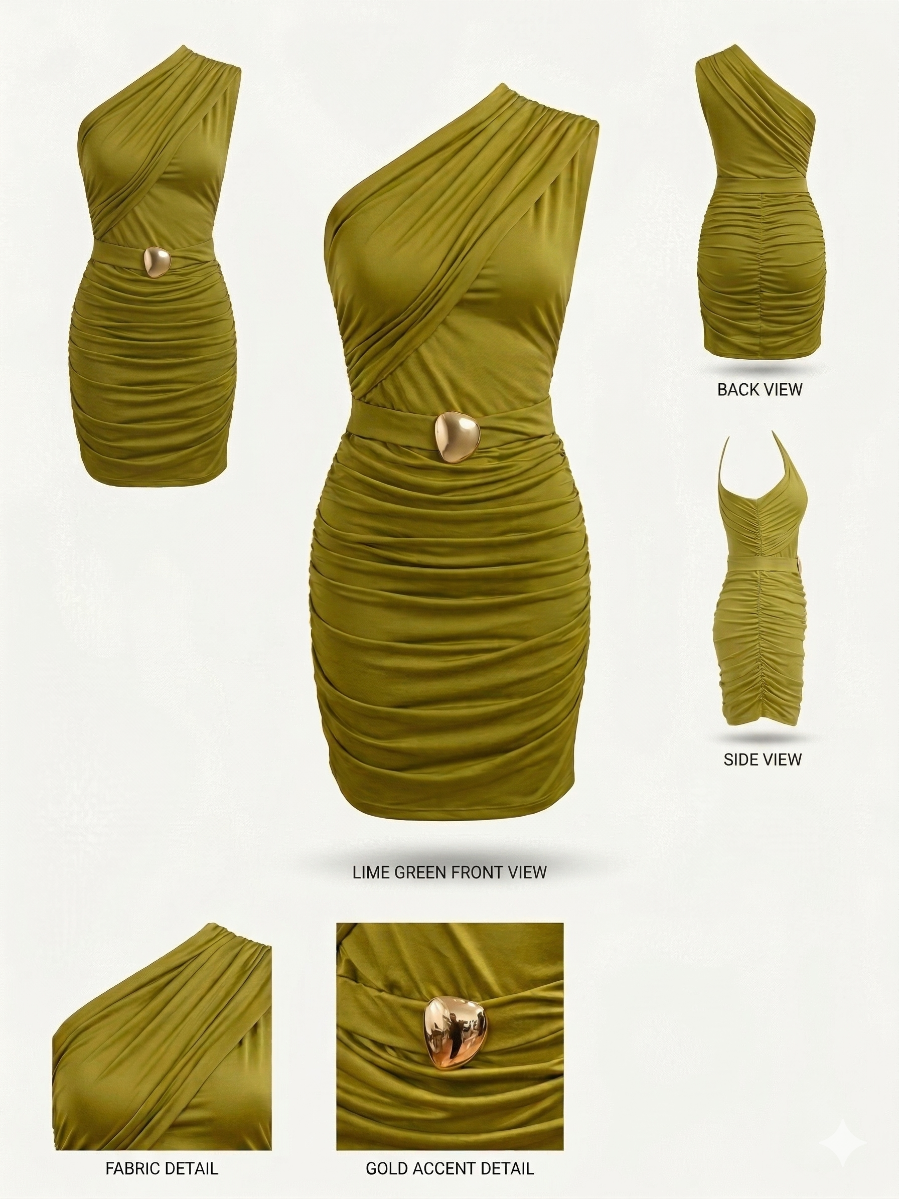 summer new shoulder mini dress