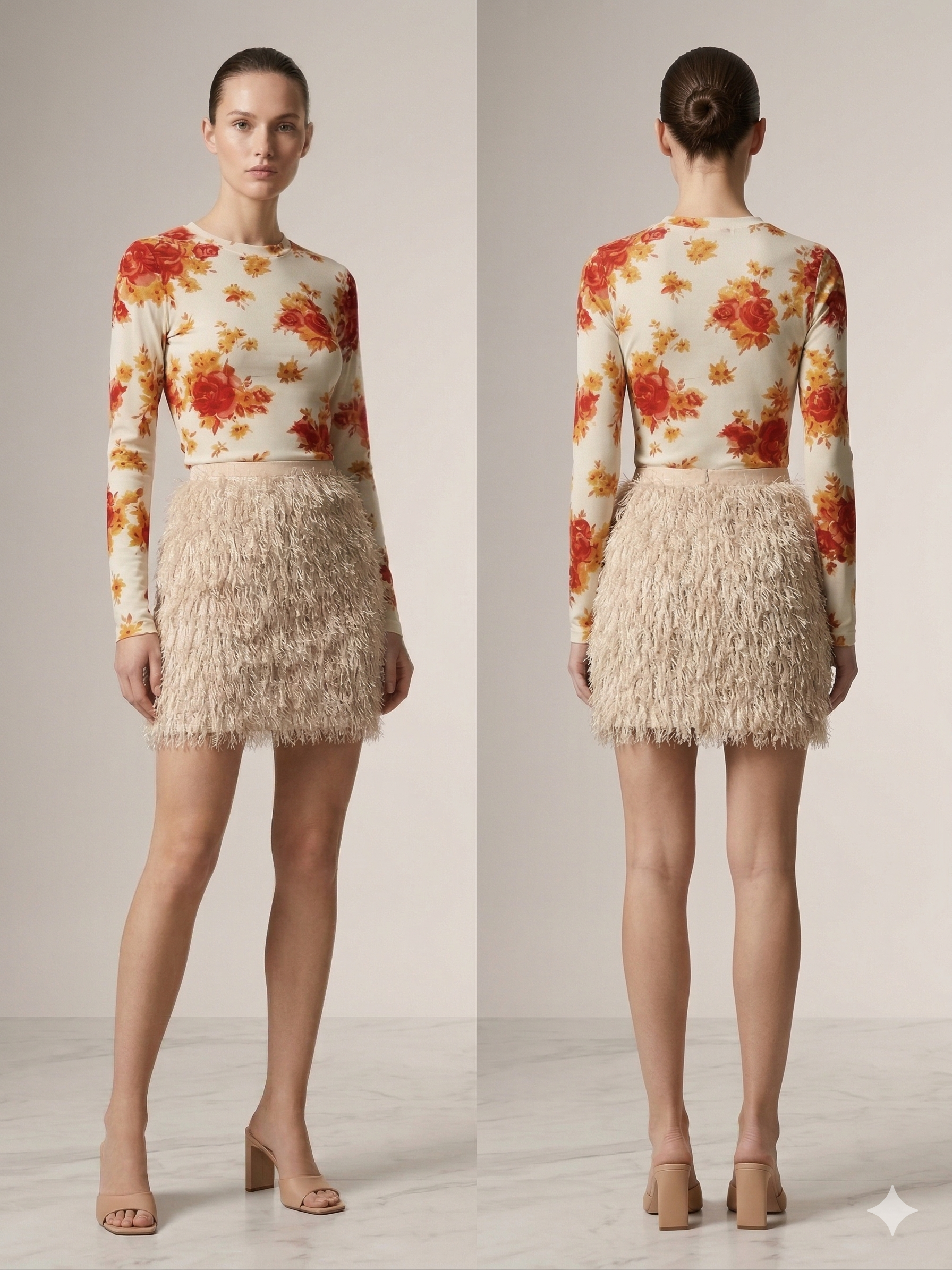 Tops and skirts