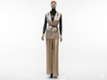 Sleeveless tailored set