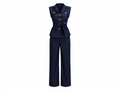Signature dark denim two-piece