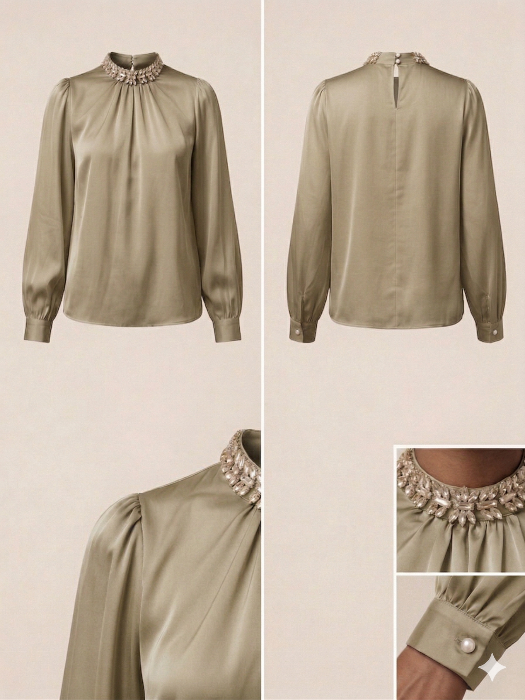 Satin blouse