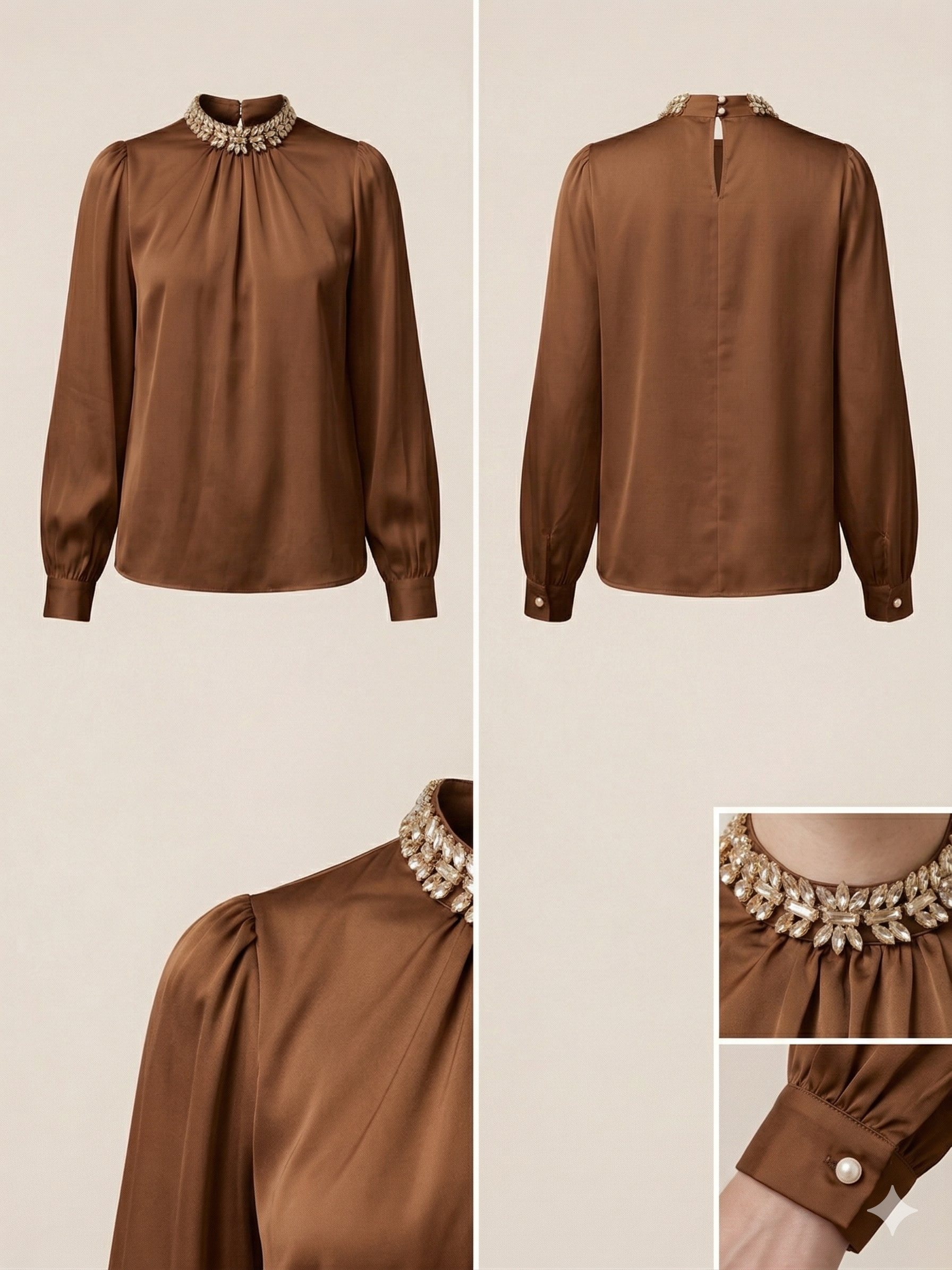 Satin blouse