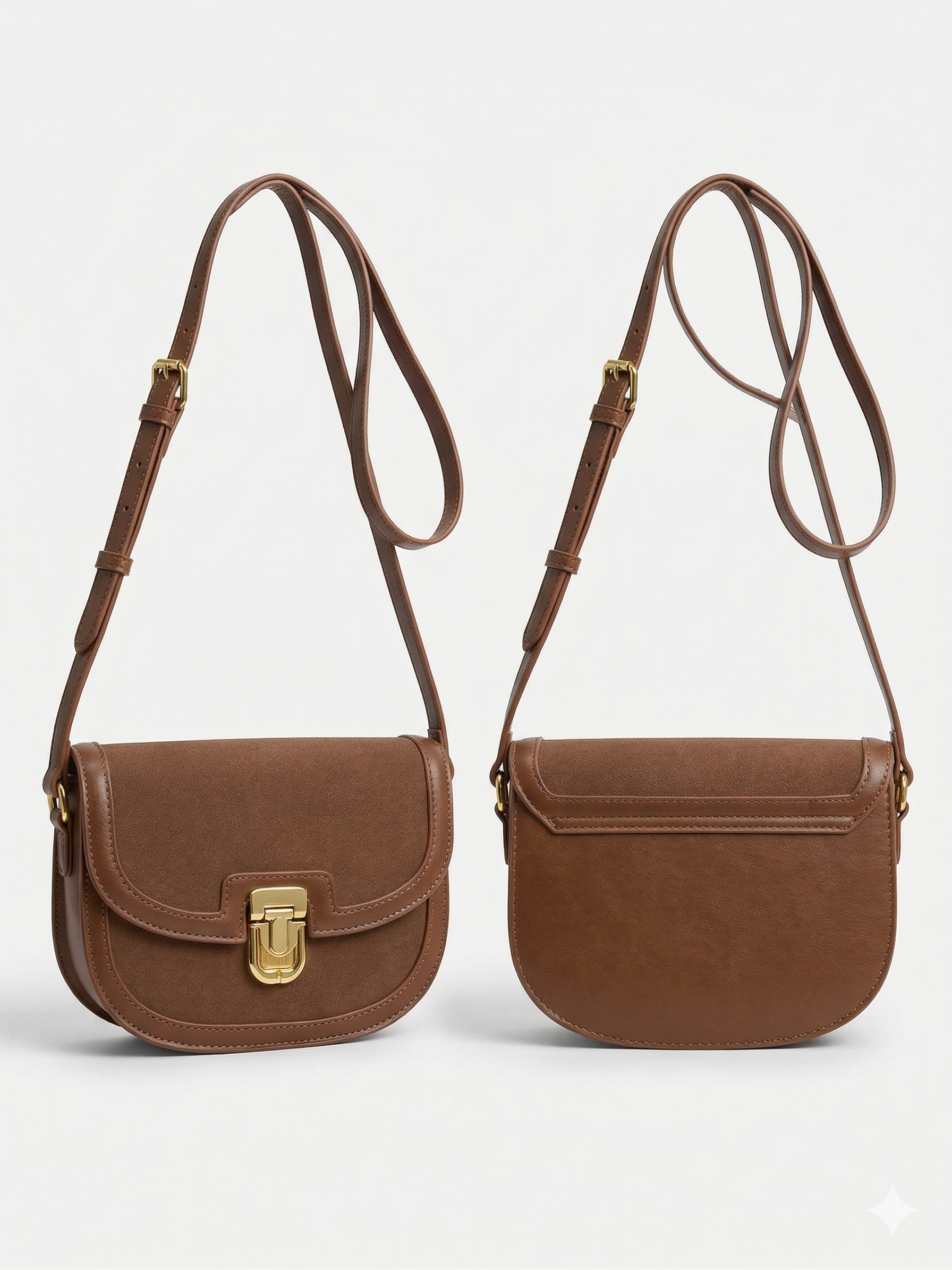 A mini beige handbag