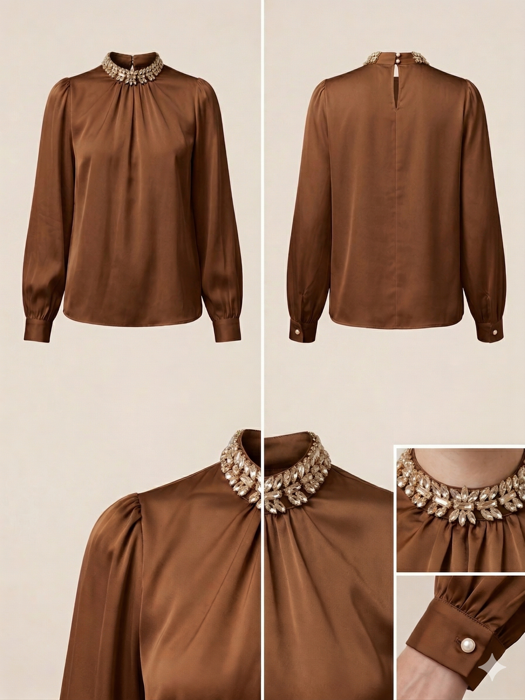 Satin blouse