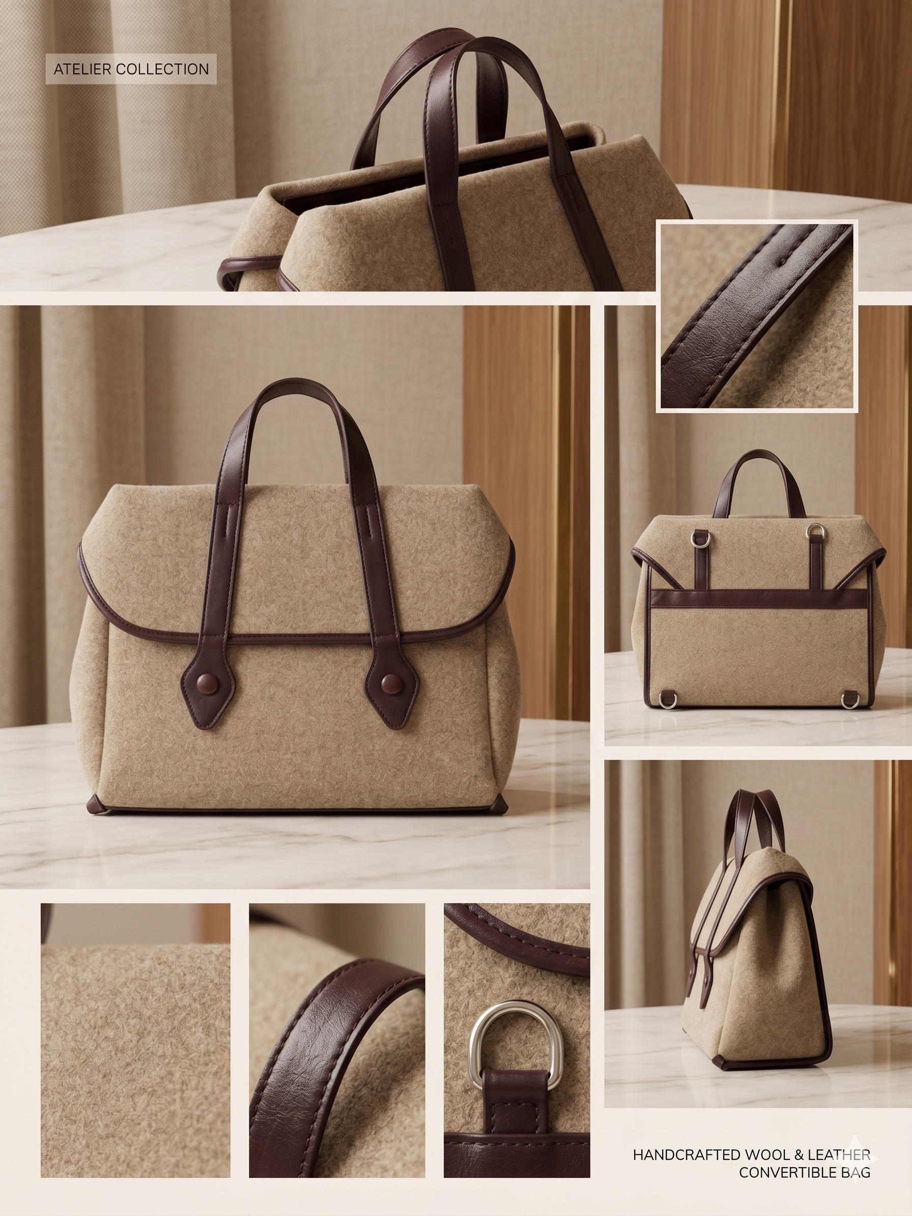 Canvas backpack