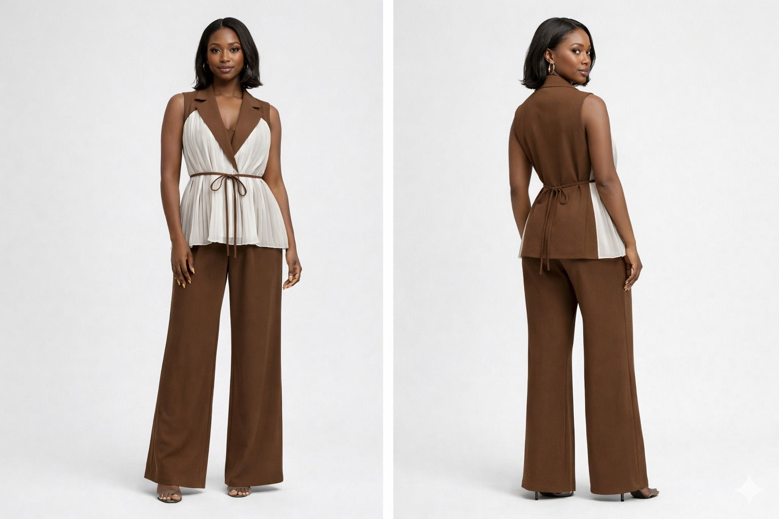 Two-tone outfit