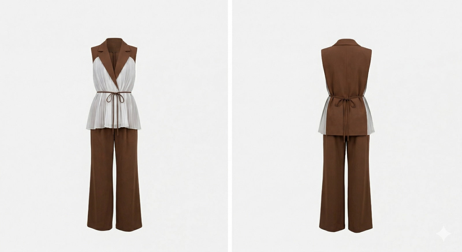 Two-tone outfit